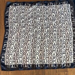 Blue and White Maro Italy Scarf